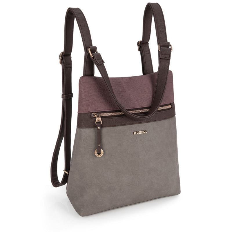 Mochila Bolso Gabol DARA, Convertible, Elegante, Piel Sintética, para Mujer