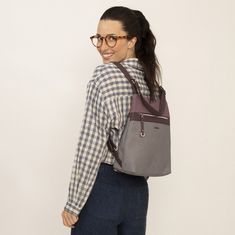 Mochila Bolso Gabol DARA, Convertible, Elegante, Piel Sintética, para Mujer