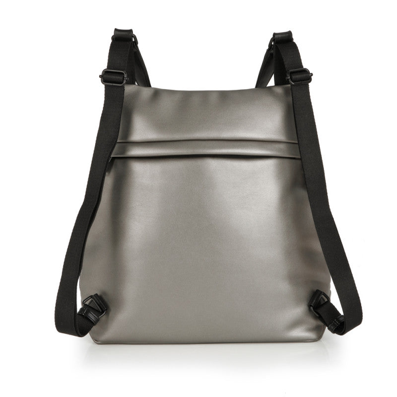Mochila Bolso Gabol Megan Versátil Piel Sintética Organizador Libre PVC Champán