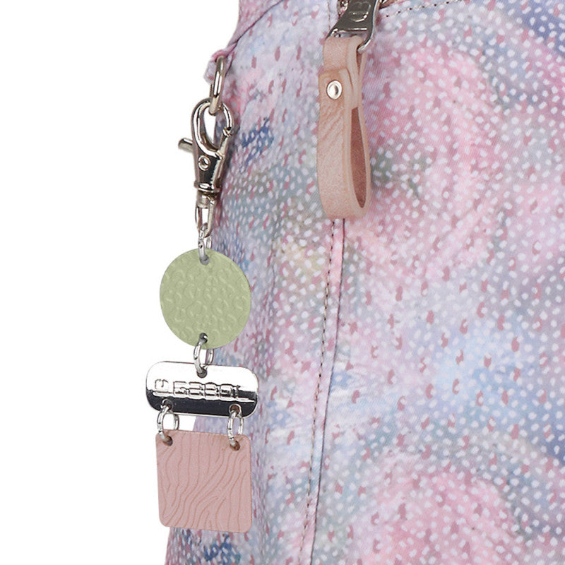 Mochila Bolso Gabol Nabila Rosa Elegante Resistente Agua Poliéster Sintético