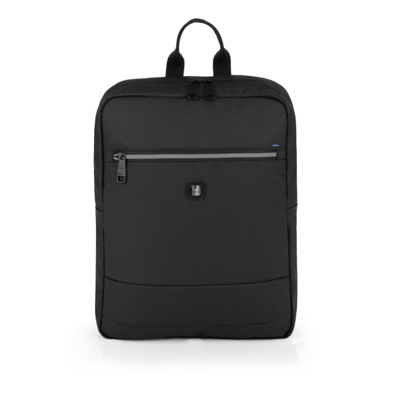 Mochila Gabol FLASH para Portátil 14'' Gris Oscuro, Reflectante, Acople Carro