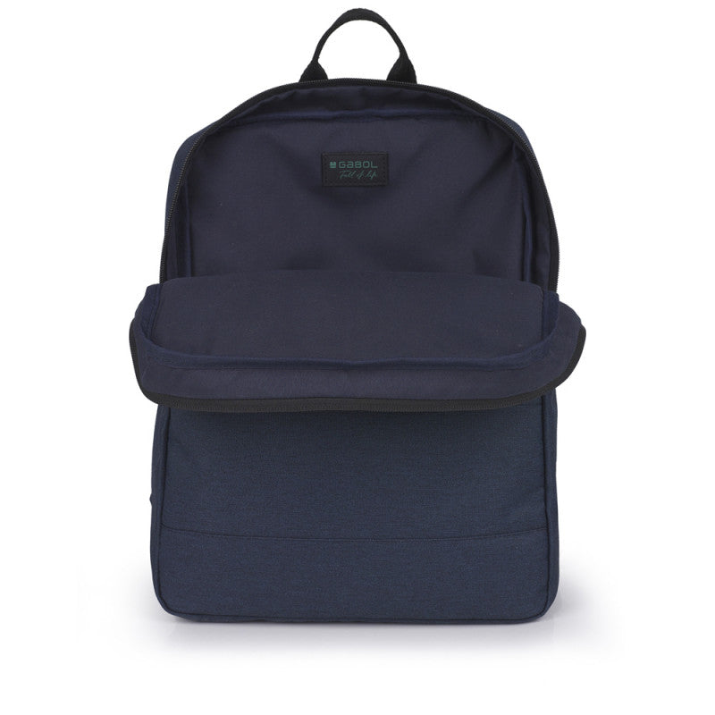 Mochila Gabol Neptuno Azul, Resistente al Agua, Acople a Carro, Espalda Acolchada