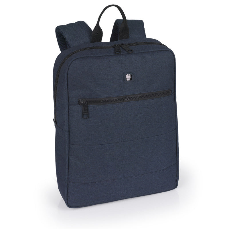 Mochila Gabol Neptuno Azul, Resistente al Agua, Acople a Carro, Espalda Acolchada