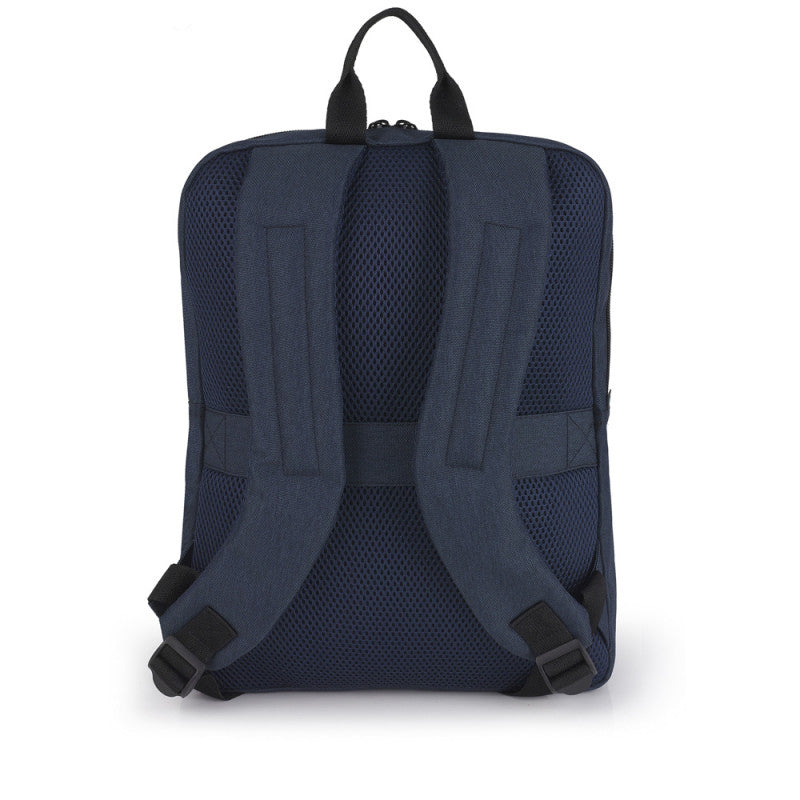 Mochila Gabol Neptuno Azul, Resistente al Agua, Acople a Carro, Espalda Acolchada
