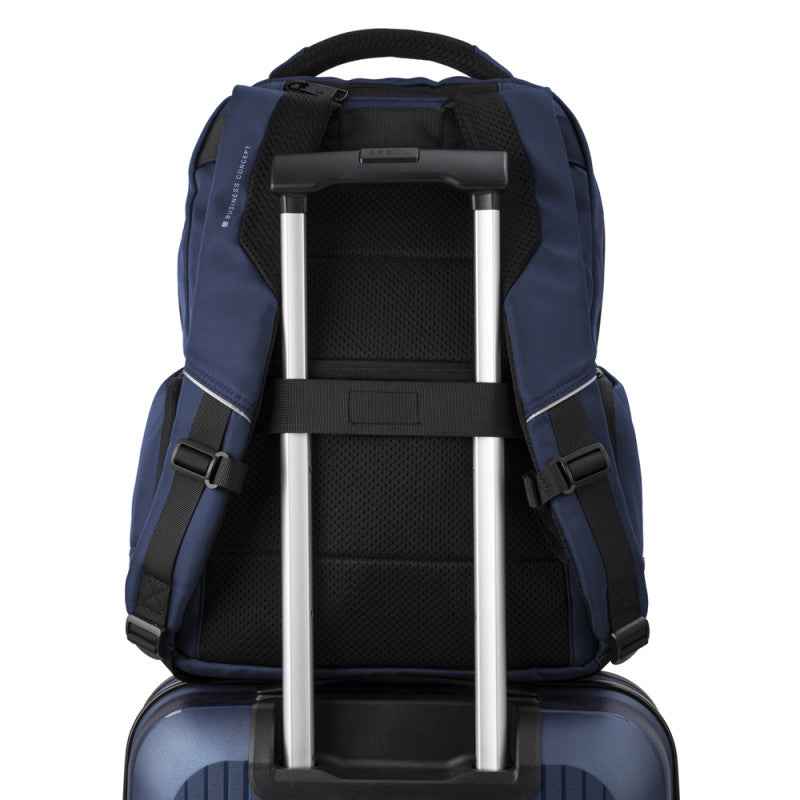 Gabol Fusion Mochila Para Portátil Doble Compartimento Azul