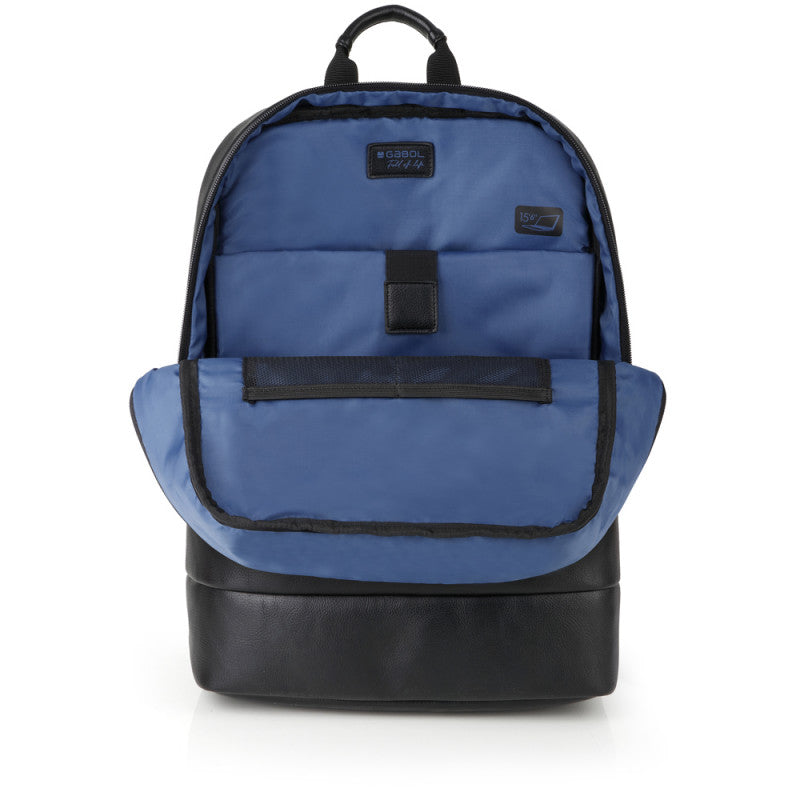 Mochila Gabol TAB Premium para Portátil 15.6'', Doble Compartimento, Piel Sintética