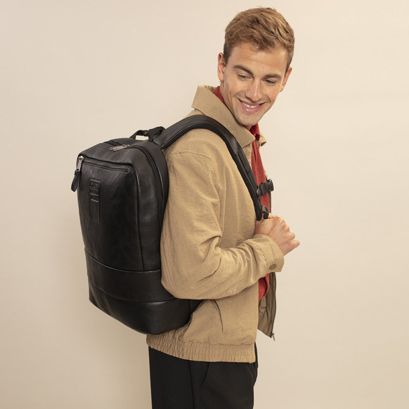 Mochila Gabol TAB Premium para Portátil 15.6'', Doble Compartimento, Piel Sintética