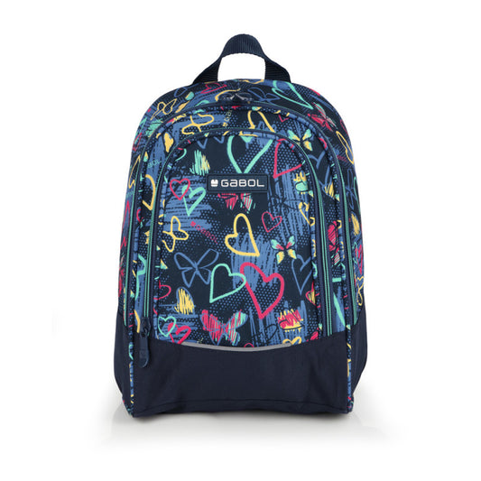 Mochila Escolar Gabol Tizas Pequeña: Diseño Divertido, Ergonómica y Segura para Niños