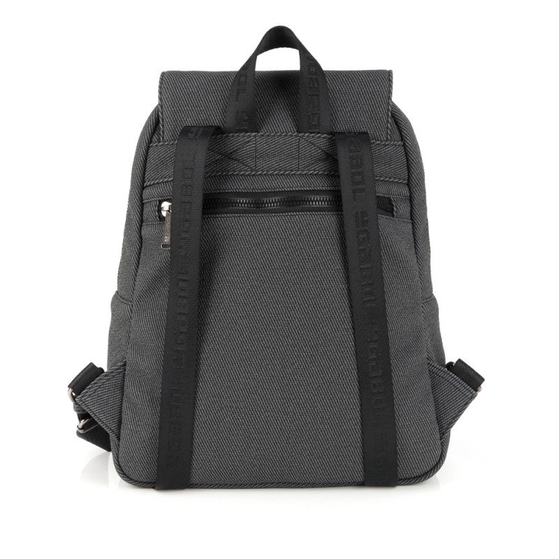 Mochila Gabol SALMA Elegante Piel Sintética Gris Diseño Moderno PVC Free