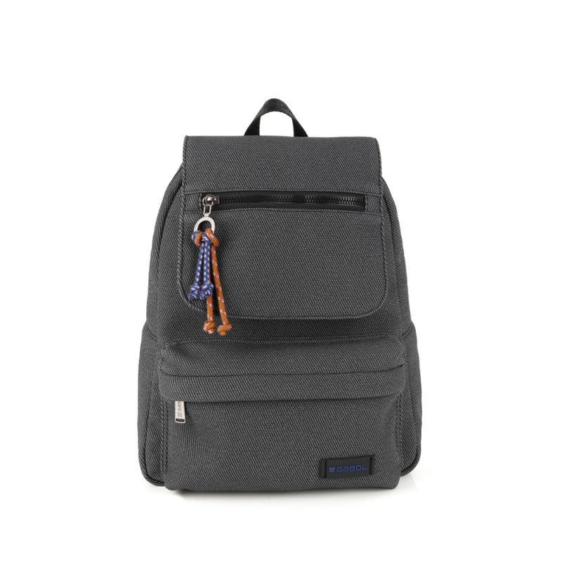 Mochila Gabol SALMA Elegante Piel Sintética Gris Diseño Moderno PVC Free