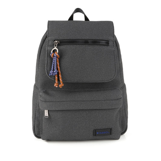 Mochila Gabol SALMA Elegante Piel Sintética Gris Diseño Moderno PVC Free