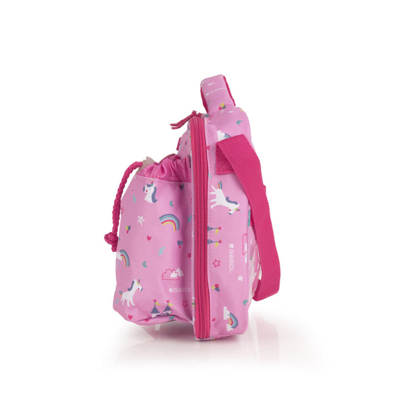 Bolsa Térmica Gabol Rainbow, Compacta y Duradera, Ideal para Almuerzos Escolares