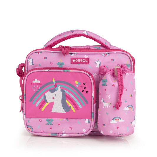Bolsa Térmica Gabol Rainbow, Compacta y Duradera, Ideal para Almuerzos Escolares